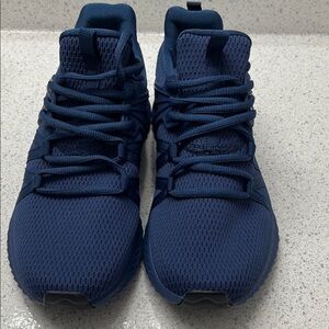 Men's Navy Athletic Running Shoes